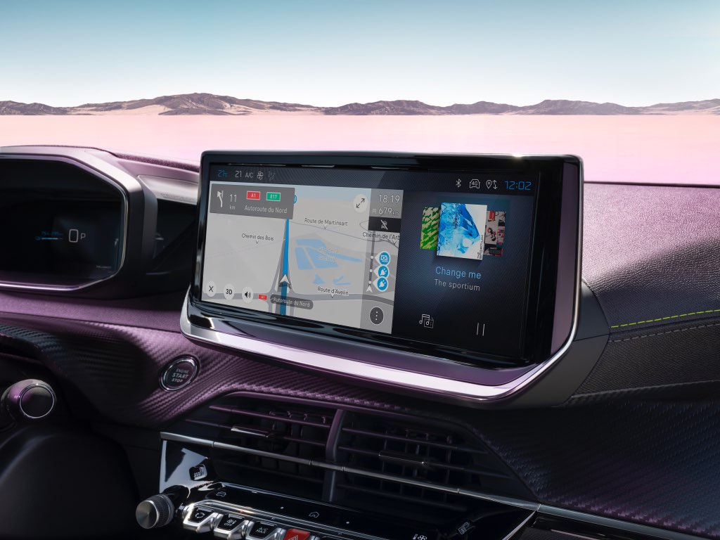 New PEUGEOT E-2008 with 10'' touchscreen