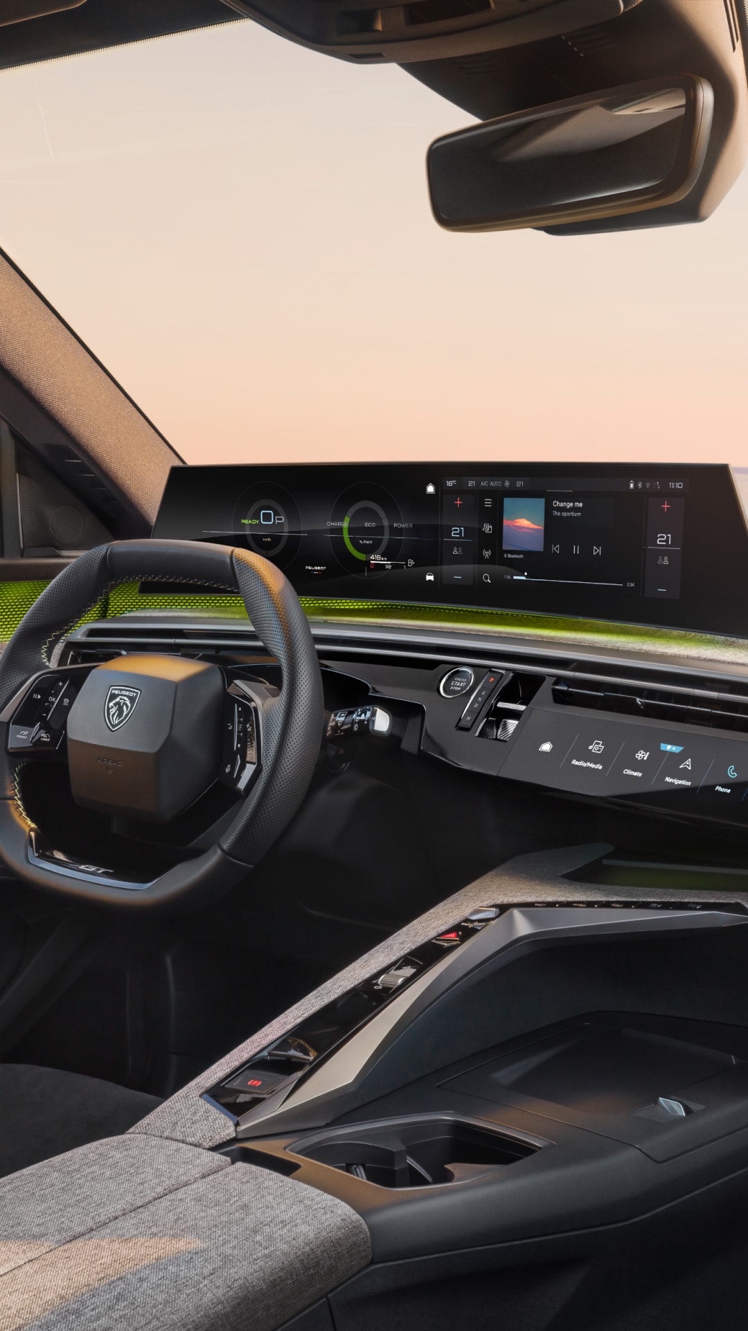 PEUGEOT Panorama i-Cockpit® 5008 Hybrid