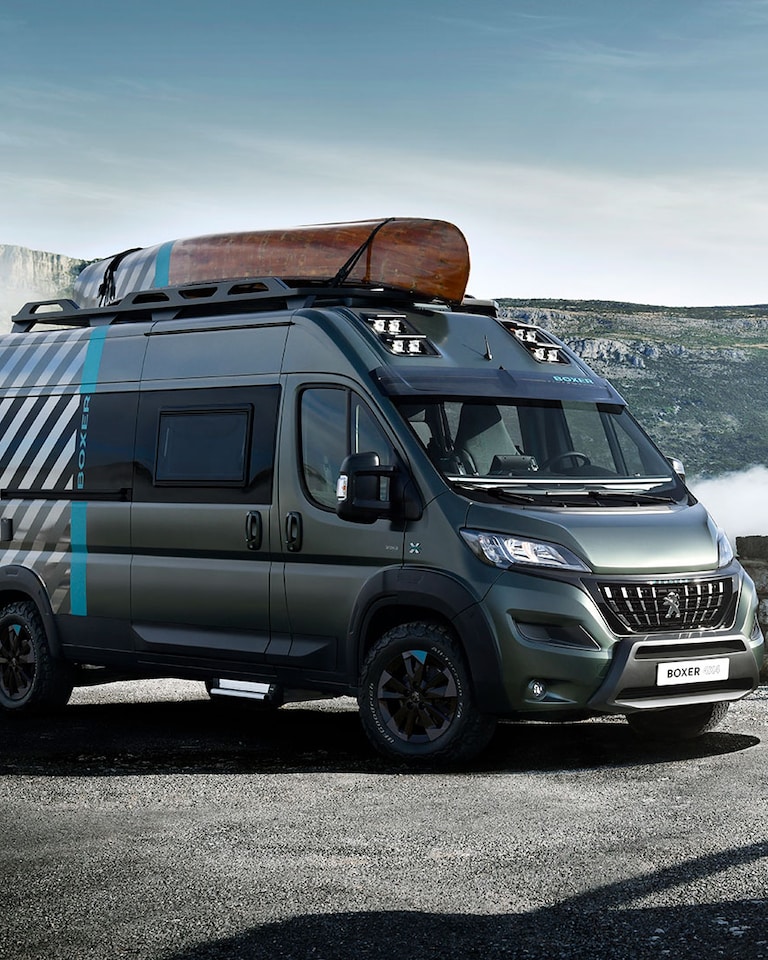 PEUGEOT Boxer 4x4 Concept Der Van mit Allradantrieb