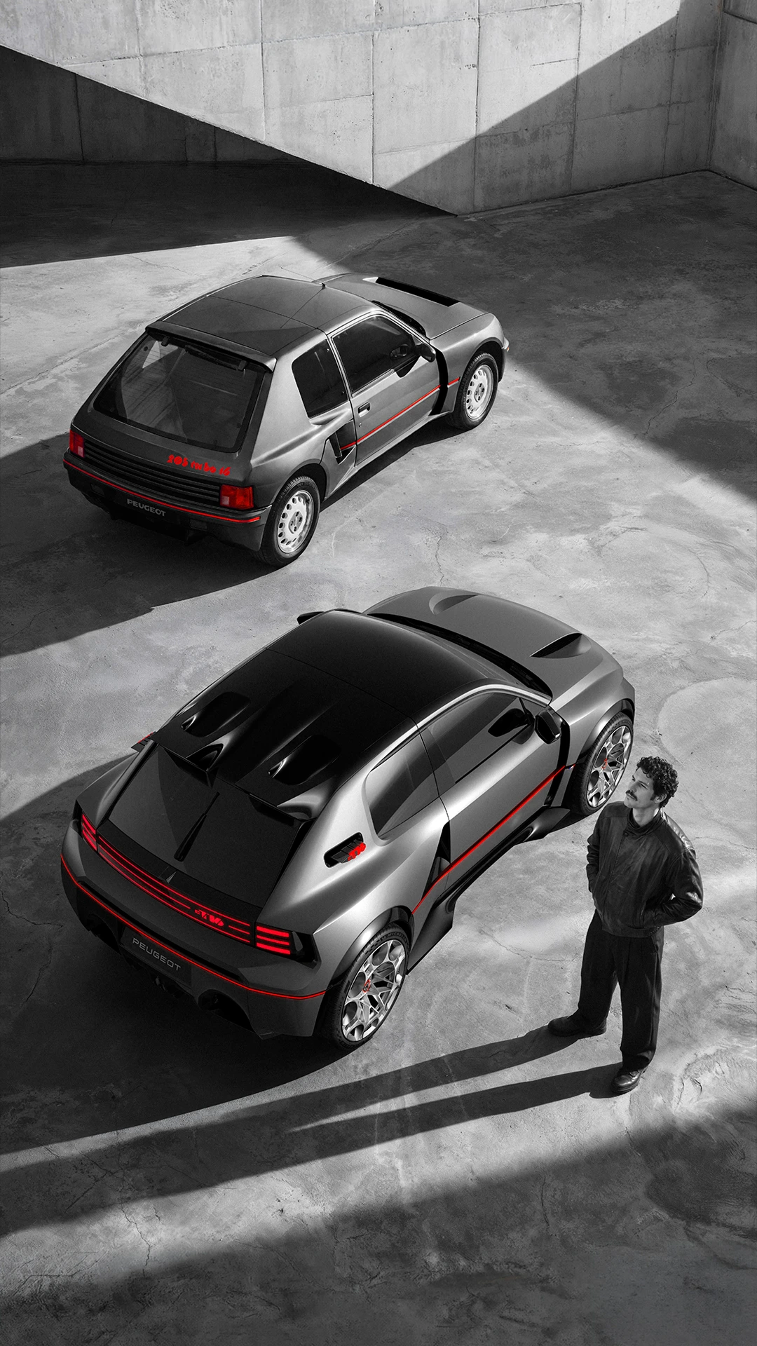 PEUGEOT E-T16 Concept und Prototyp 205 T16