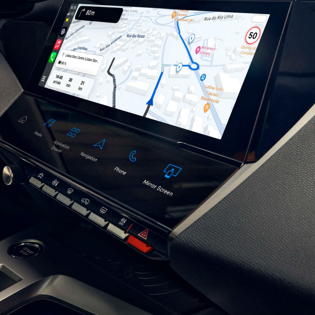 PEUGEOT-Touchscreen