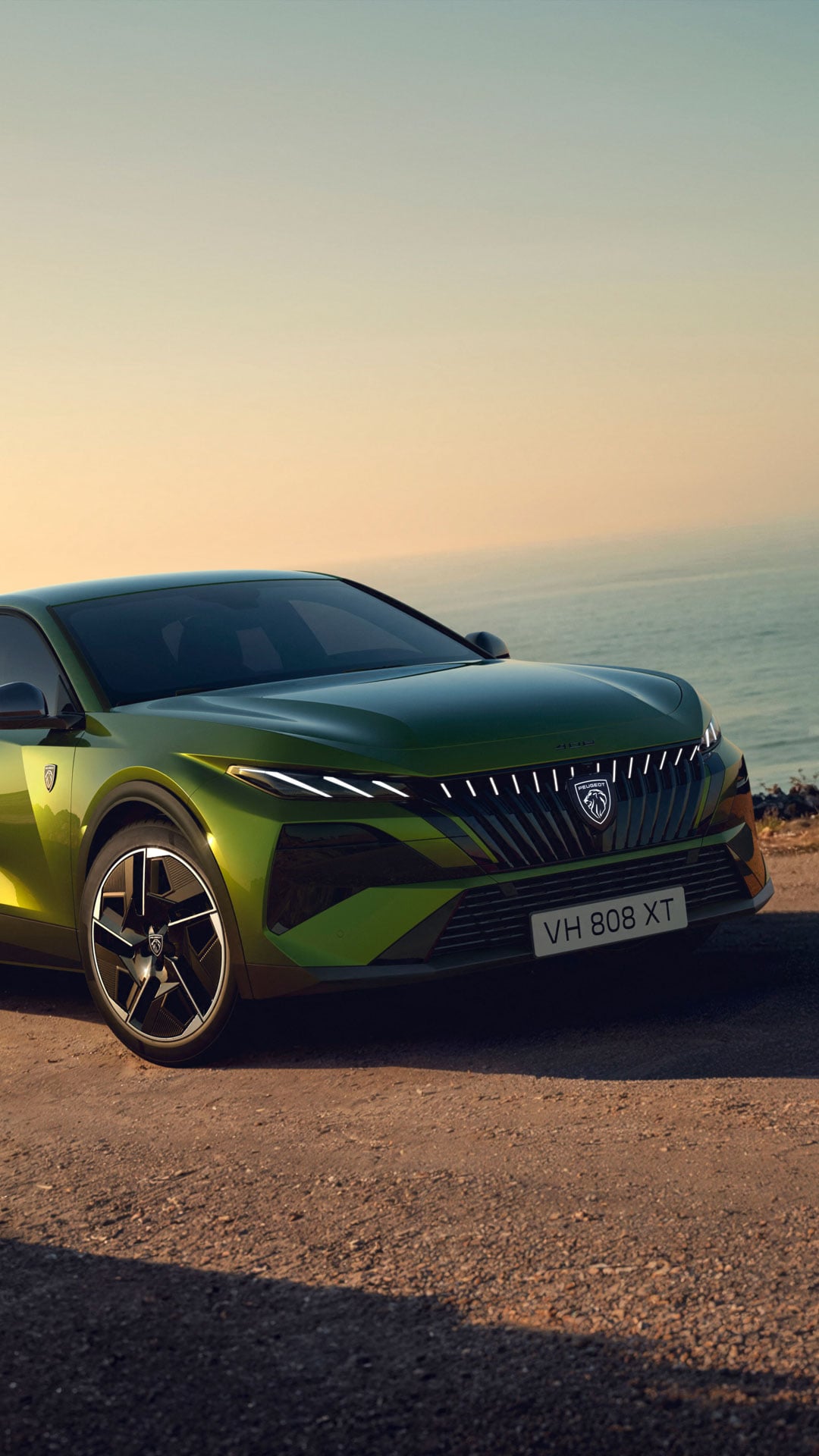 Außenansicht des neuen PEUGEOT E-408