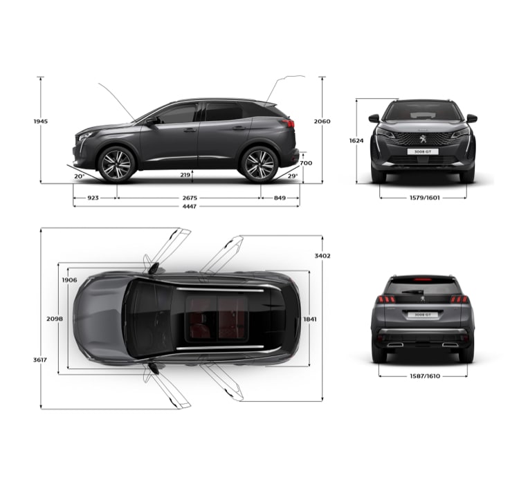 Neuer PEUGEOT 3008 SUV Plug-in-Hybrid Preise | Peugeot DE