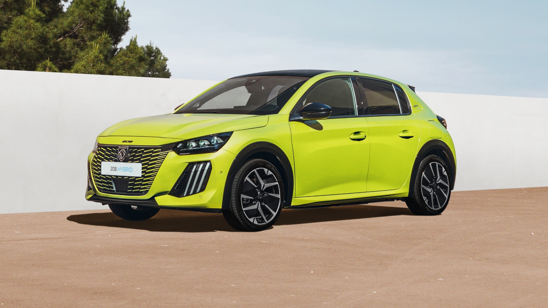 PEUGEOT 208 Hybrid Frontansicht