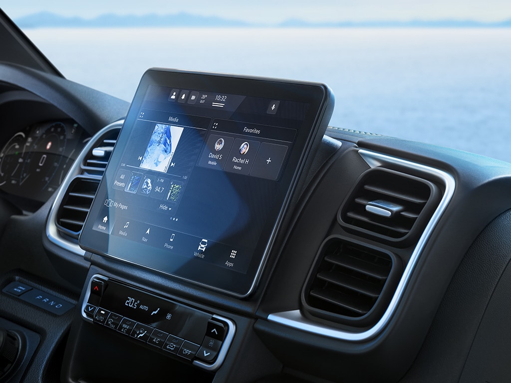 PEUGEOT E-BOXER 10-Zoll-Touchscreen