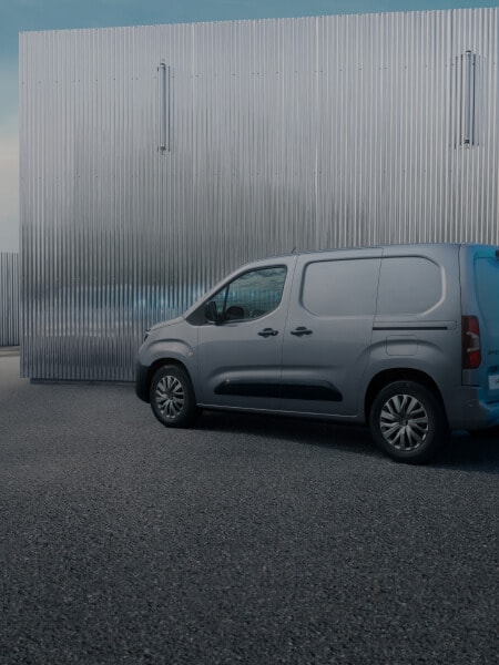 PEUGEOT E-Partner and PEUGEOT CARE logo