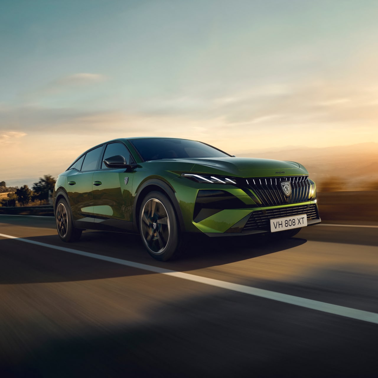 Neue PEUGEOT 408 Frontansicht